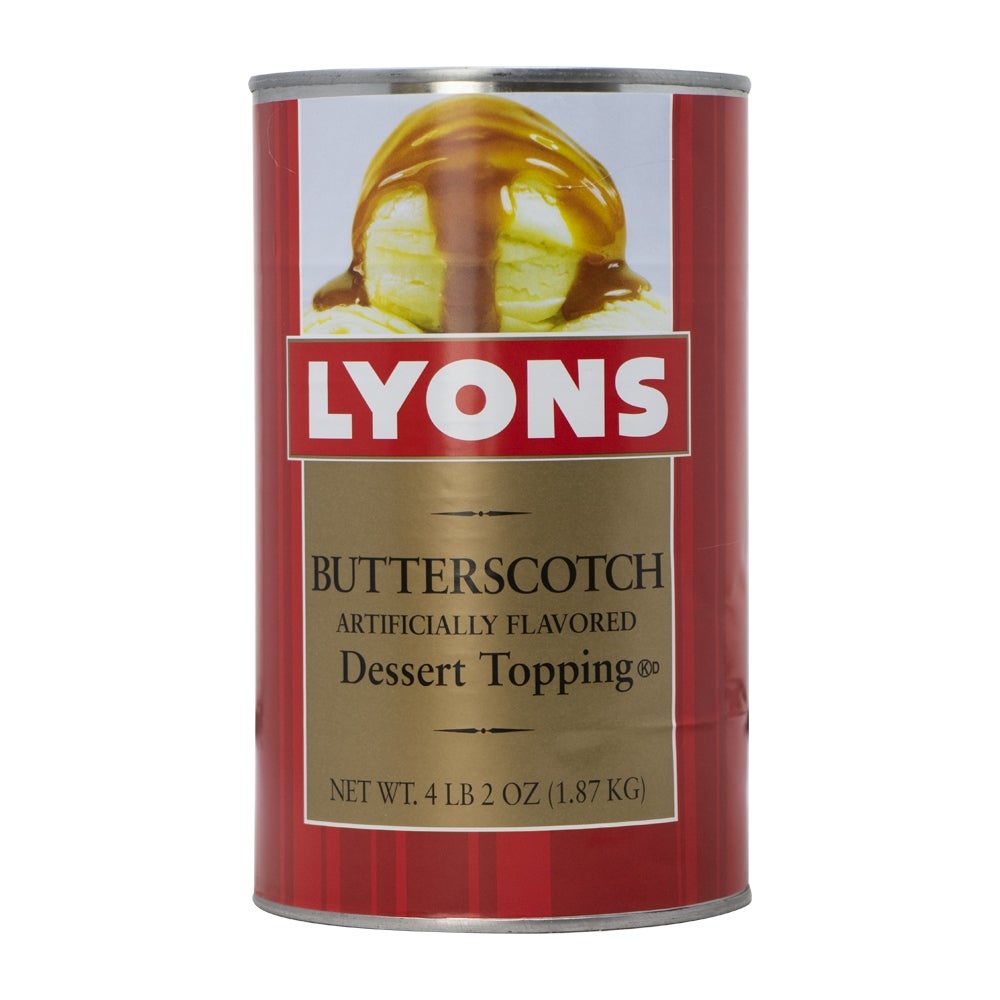 Can of Butterscotch Topping