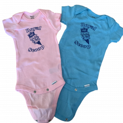 RS blue&ppink onsies